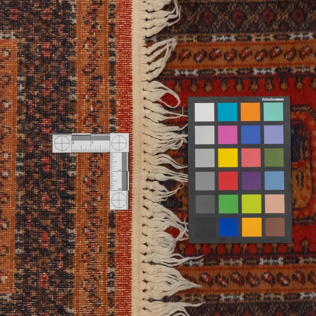 Hand-Knotted Wool Rug 4' x 2'