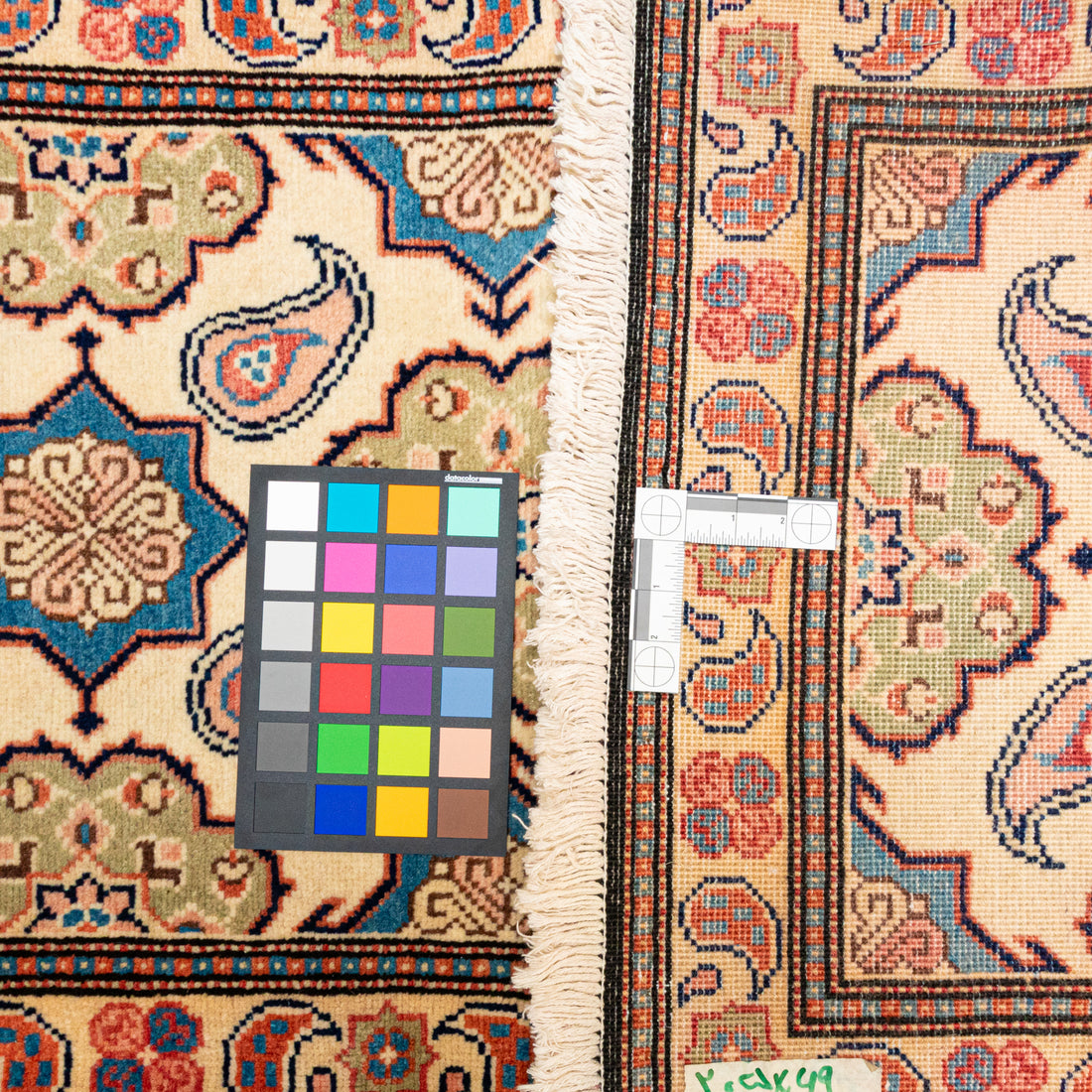 Hand Knotted Wool Ardabil Persian Runner   82"x27"