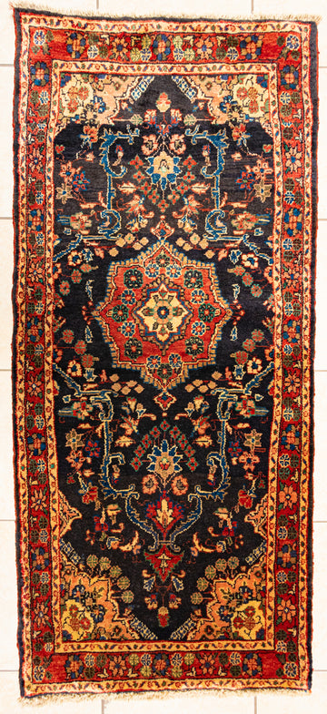 Hand Knotted Wool Persian Runner               81"x35"