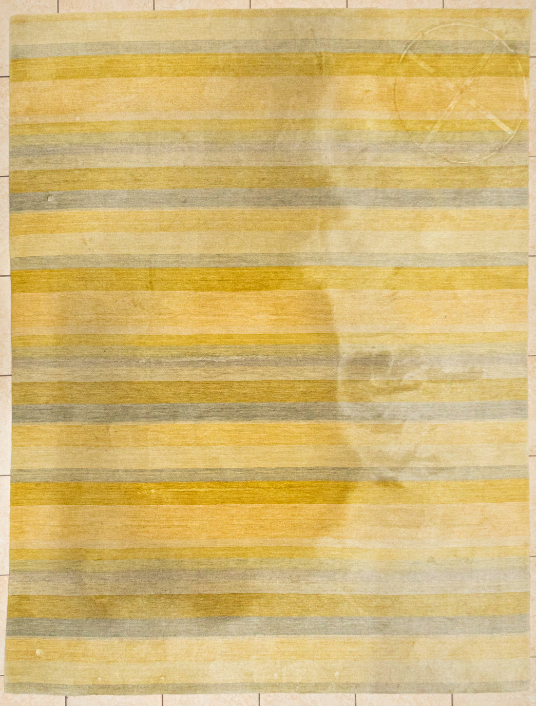 DASH & ALBERT Striped Wool Blend Rug 120"x96"