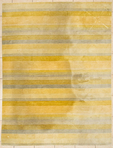 DASH & ALBERT Striped Wool Blend Rug 120"x96"