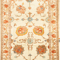 Hand-Knotted Wool Mahal Rug 9'4" x 6'6"