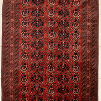 Hand-Knotted Wool Rug 6'10" x 4'2"