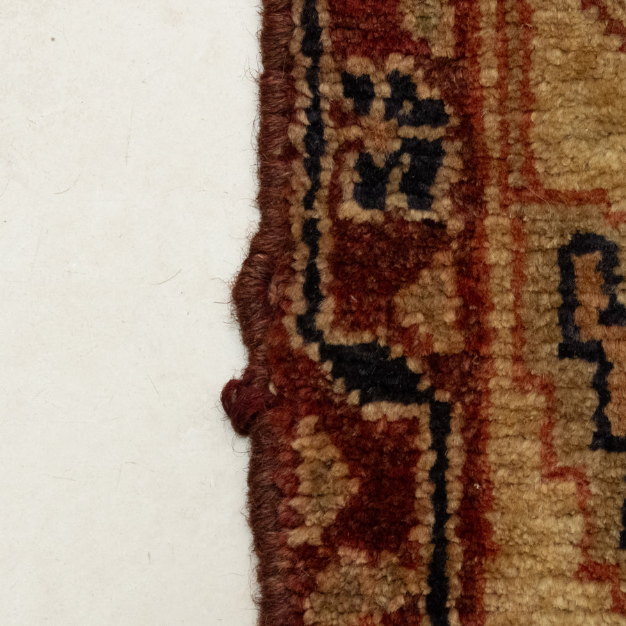 Hand-Knotted Wool Hamadan Rug 8'5" x 3'5"