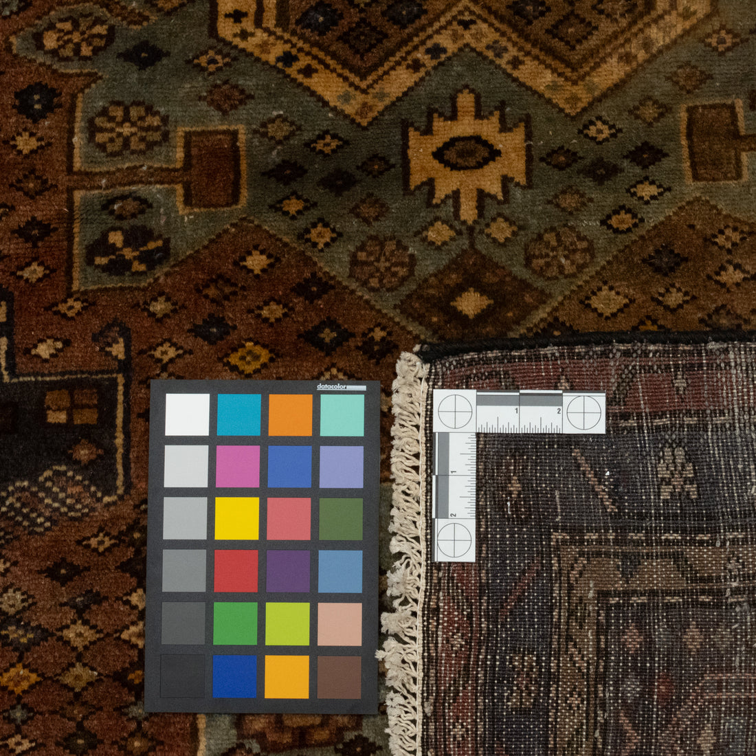 Hand-Knotted Wool Nahavand Rug 6' x 3'7"