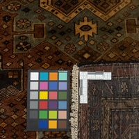 Hand-Knotted Wool Nahavand Rug 6' x 3'7"