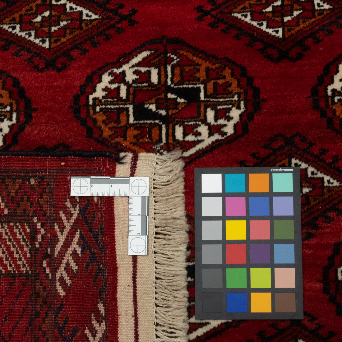 Hand-Knotted Wool Turkmen Rug 10'4" x 7'6"
