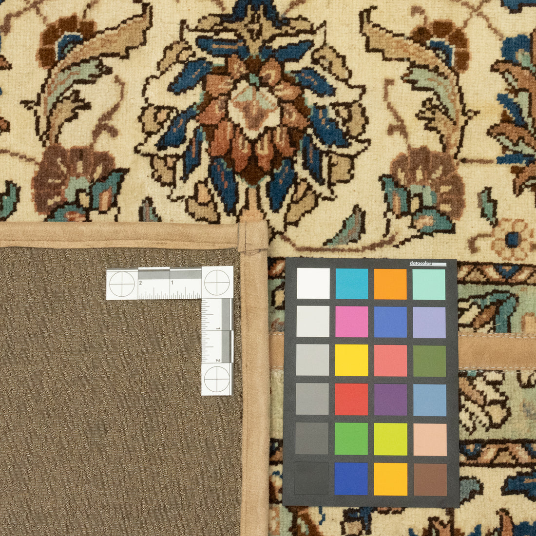 Wool Chelteh Patchwork Rug 6'7" x 5'2"