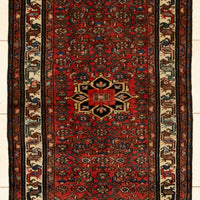 Wool Hand-Knotted Malayer Rug 6'6" x 3'5"