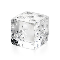 SAKS FIFTH AVENUE Crystal Dice Paperweight