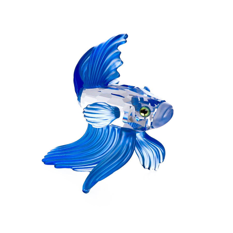 SWAROVSKI Blue Siamese Fighting Fish 236718 Figurine