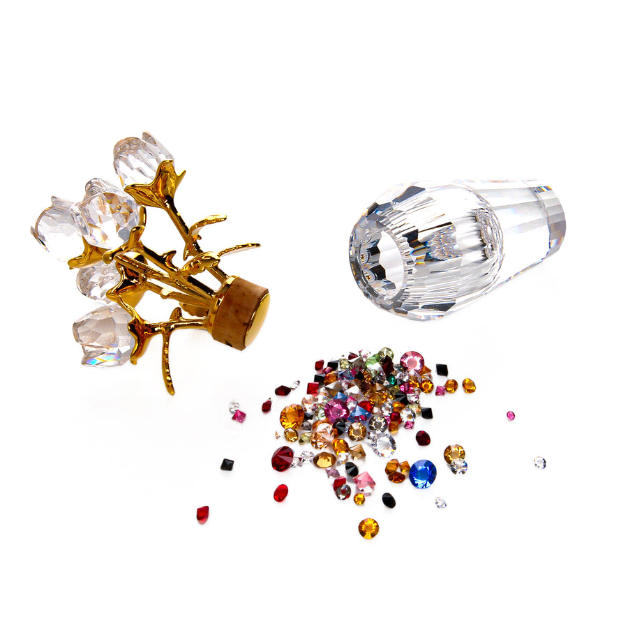 SWAROVSKI Crystal Memories - Roses Gold 675655 Figurine