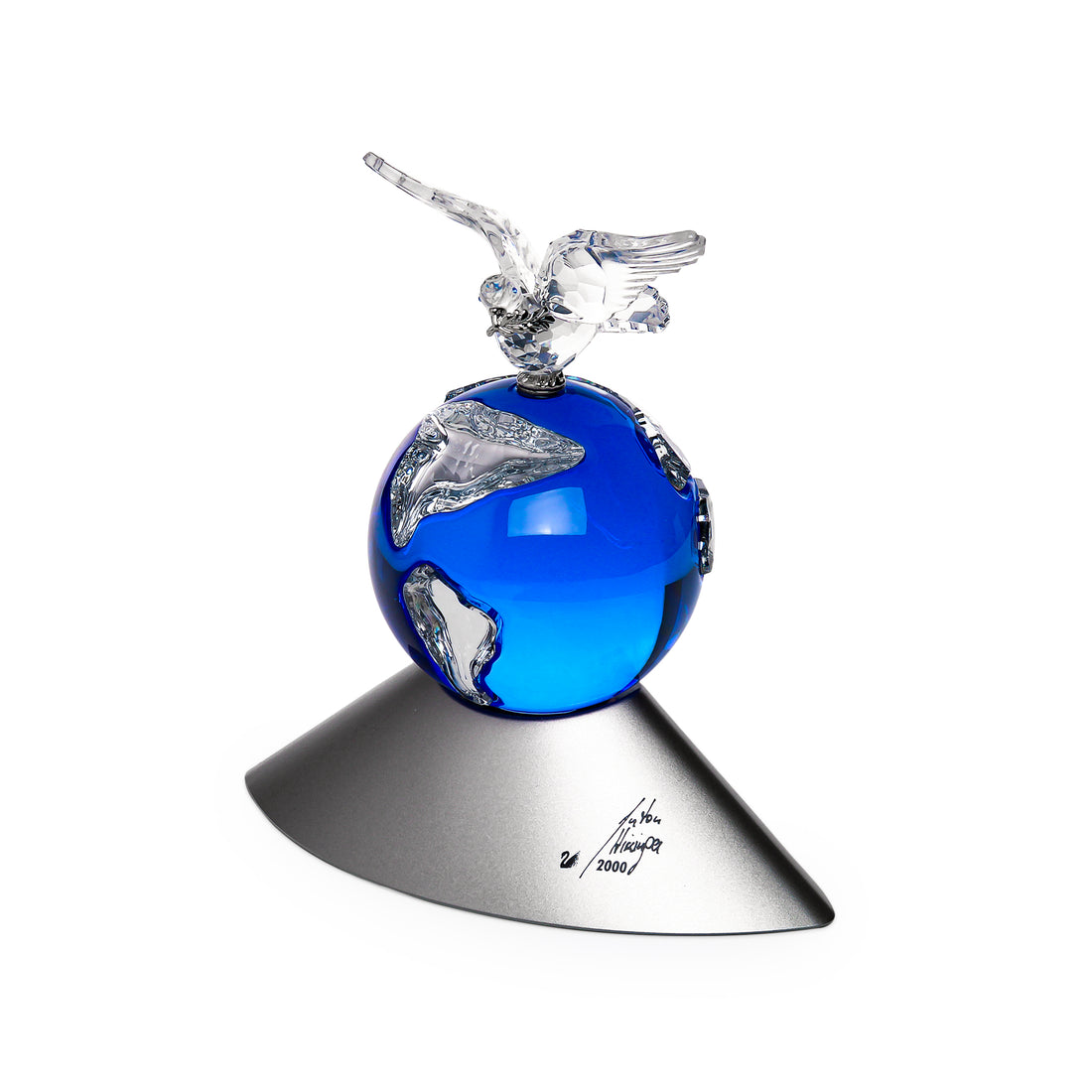 SWAROVSKI Millennium 2000 Crystal Planet Figurine 238985