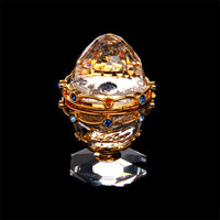 SWAROVSKI Secrets - Egg With Garland Gold 253442 Figurine