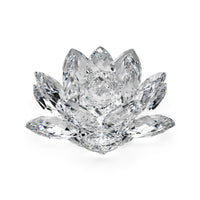 SWAROVSKI Water Lily Lotus Flower Candleholder