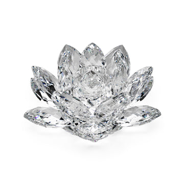 SWAROVSKI Water Lily Lotus Flower Candleholder