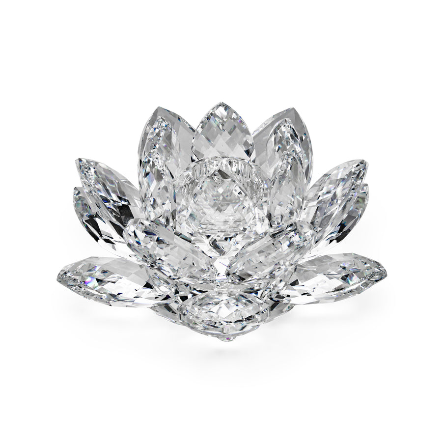 SWAROVSKI Water Lily Lotus Flower Candleholder