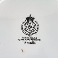 ROYAL WORCESTER Arcadia Salad/Dessert Plates - Set of 12