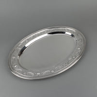 TIFFANY & CO. Shell & Scroll Sterling Silver Platter