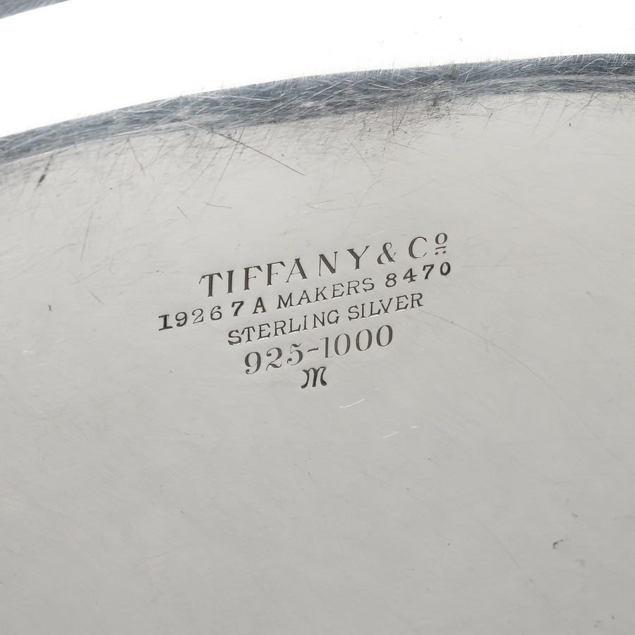 TIFFANY & CO. Shell & Scroll Sterling Silver Platter