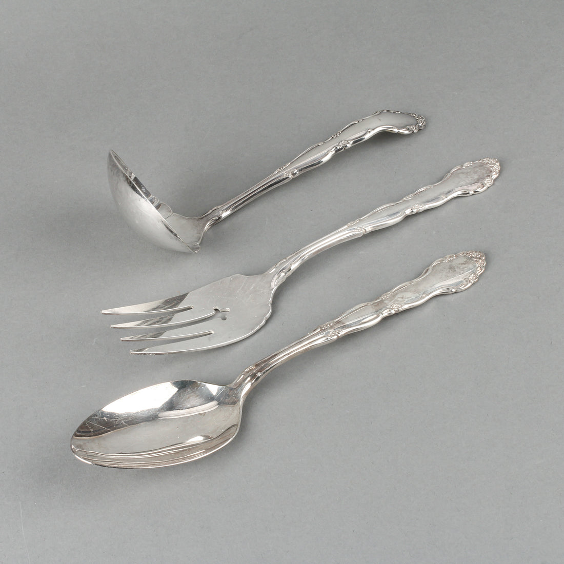 1881 ROGERS Flirtation Silverplate Flatware - 8 Place Settings +