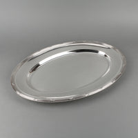 CHRISTOFLE Rubans Silverplate Platter/Tray
