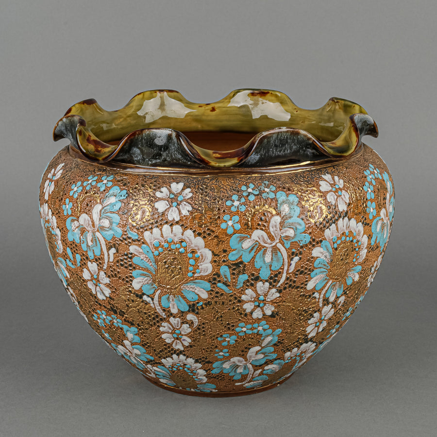 DOULTON LAMBETH Slater Ware Floral Planter/Jardiniere 2249