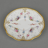 ROYAL CROWN DERBY Royal Antoinette A1225 Cup & Saucer