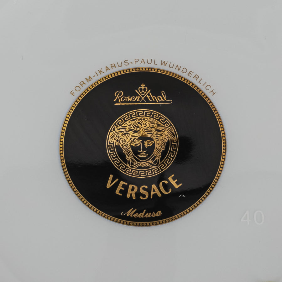 ROSENTHAL VERSACE Medusa Red Cake Stand