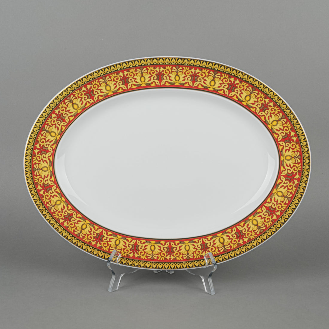 ROSENTHAL VERSACE Medusa Red Platter