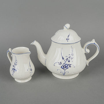 VILLEROY & BOCH Vieux Luxembourg Teapot With Lid And Creamer