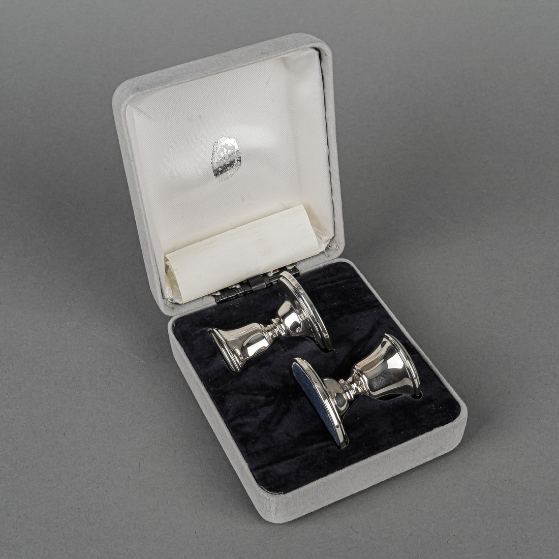 ARI D NORMAN Sterling Candle Holders Set Of 2