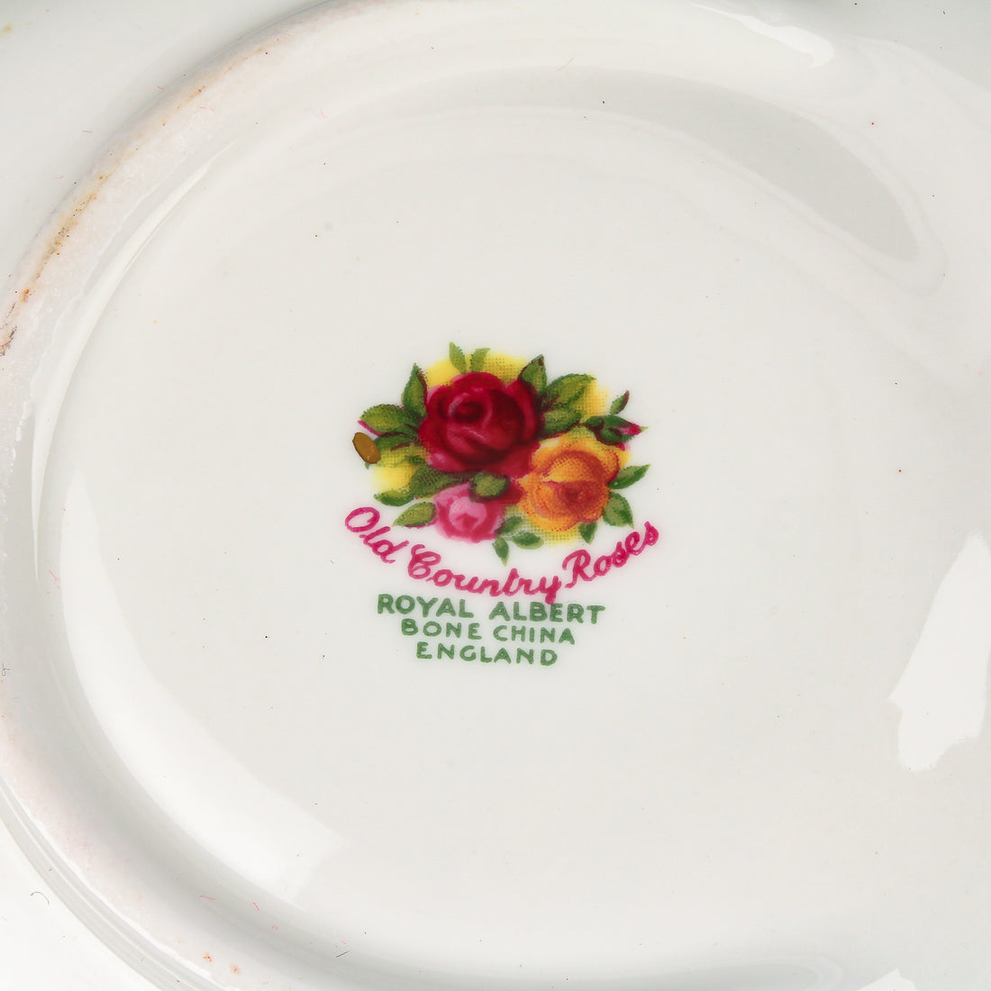 ROYAL ALBERT Old Country Roses Cup & Snack Plates - Set of 8