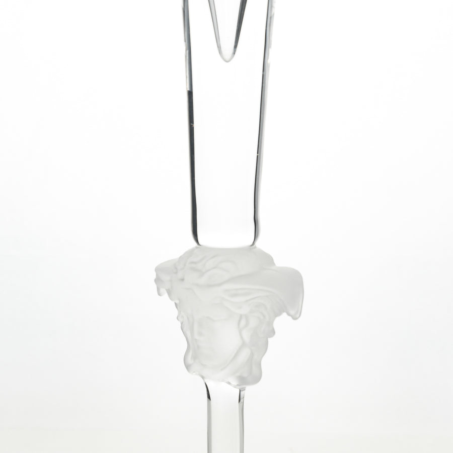 ROSENTHAL VERSACE Medusa Lumiere Champagne Flutes Set of 2