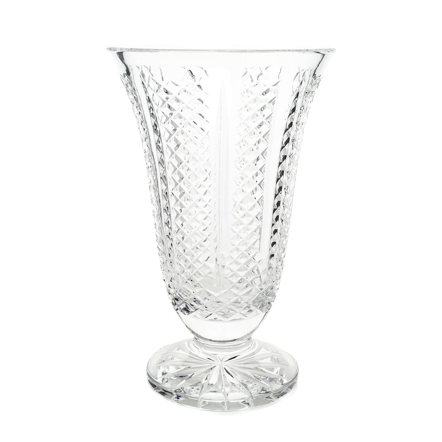 WATERFORD Hibernia Footed Trumpet Vase