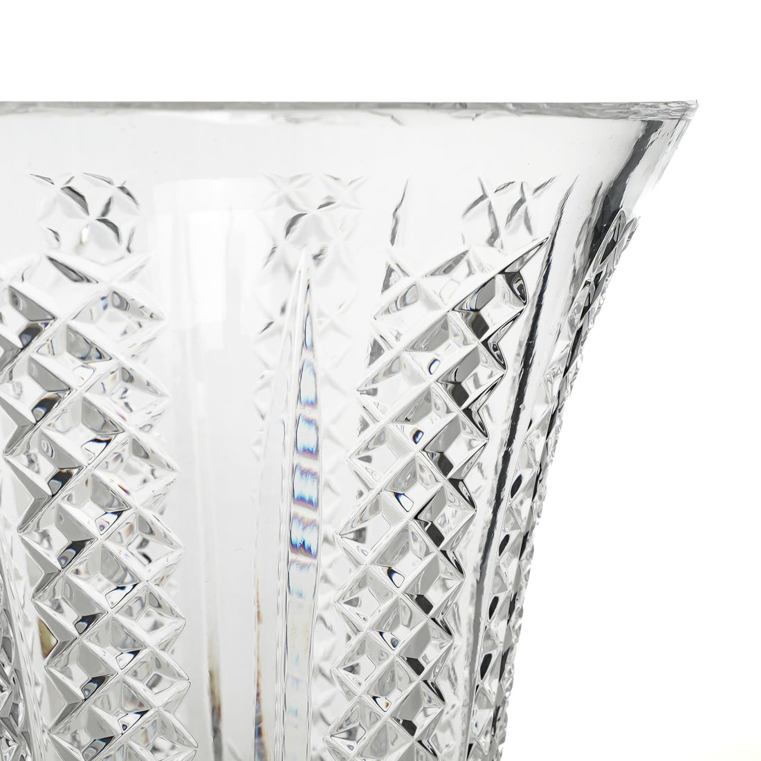 WATERFORD Hibernia Footed Trumpet Vase