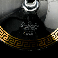 ROSENTHAL VERSACE Medusa Lumiere Champagne Flutes Set of 2