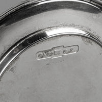 CORBELL & CO Silverplate Lidded Honey Pot w/Glass Insert & Spoon