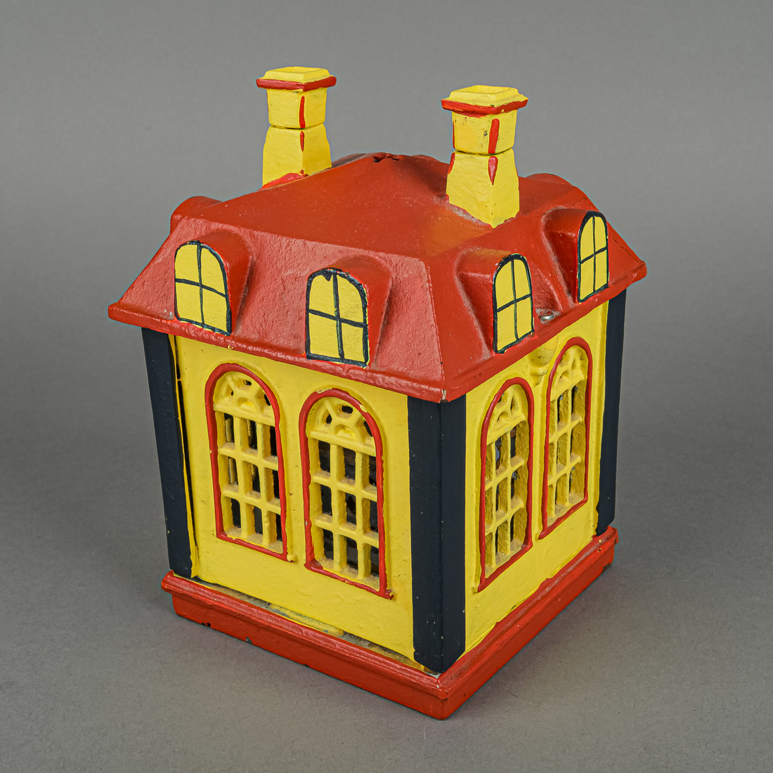 Cast Metal Coin Bank "Novelty Bank" Reproduction