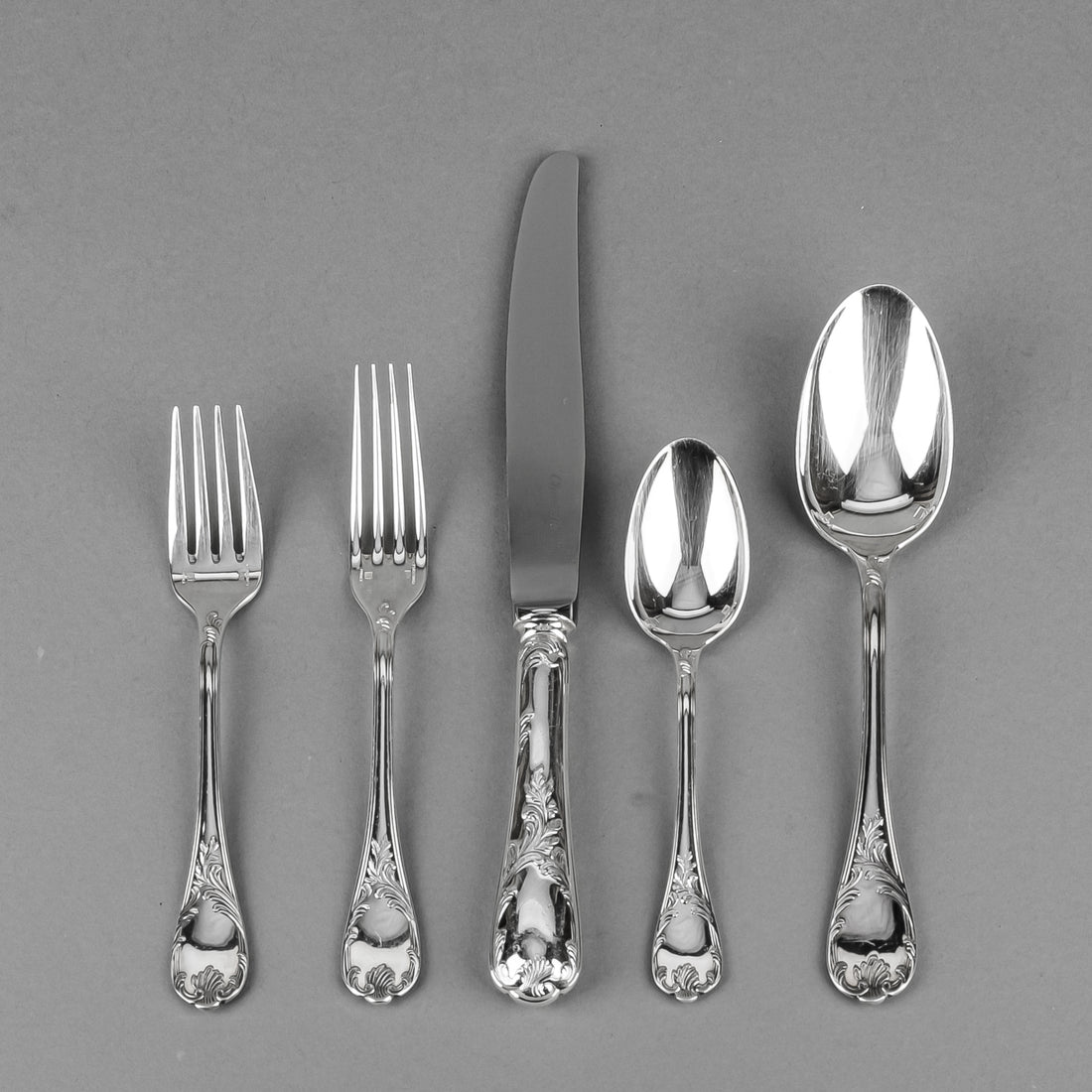 CHRISTOFLE Marly Silverplate Flatware 38 Pieces