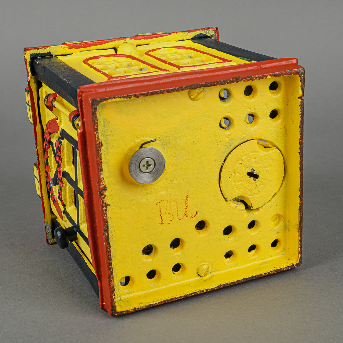 Cast Metal Coin Bank "Novelty Bank" Reproduction