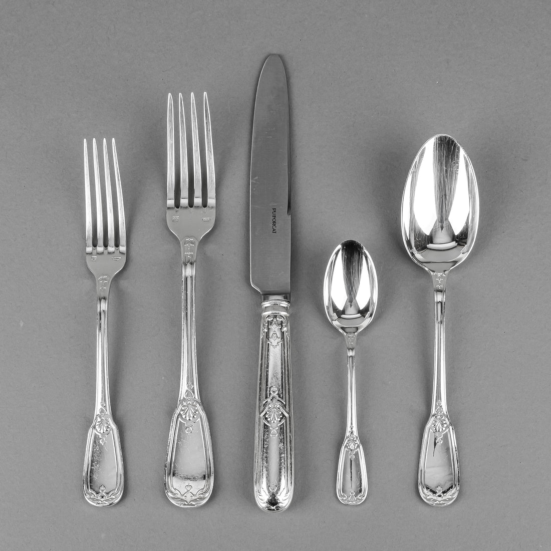 PUIFORCAT Lavalliere SP Flatware 7PS Plus Extras