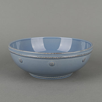 JULISKA Berry And Thread Chambray Blue Coupe Pasta Bowls Set Of 4