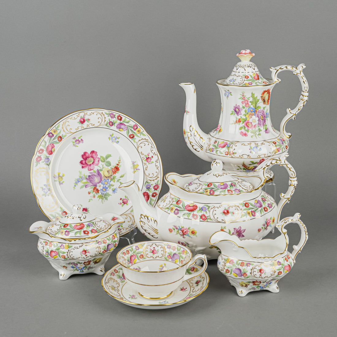 HAMMERSLEY Dresden Sprays Tea And Coffee Set