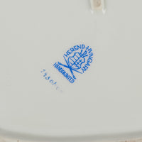 HEREND Chinese Bouquet Rust Cake Plate