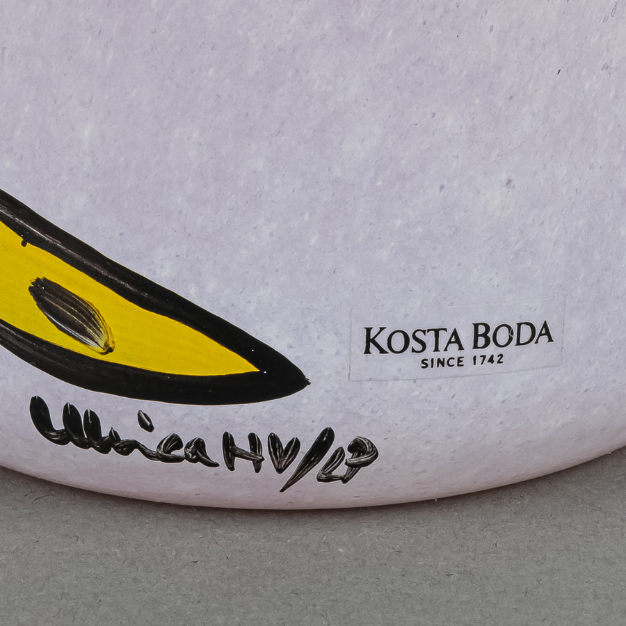 KOSTA BODA Ulrica Hydman-Vallien 'Open Minds' Face Vase