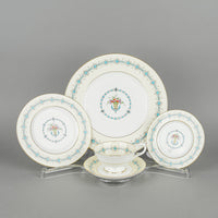 COALPORT Queen Elizabeth 8 Place Settings Plus Extras