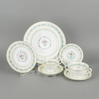 COALPORT Queen Elizabeth 8 Place Settings Plus Extras