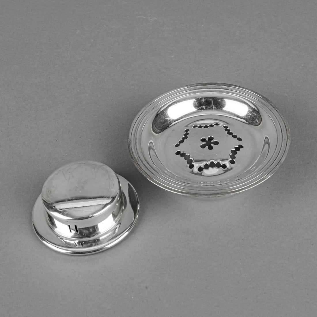 CHRISTOFLE Gallia Silver Plate Butter Press/Curler