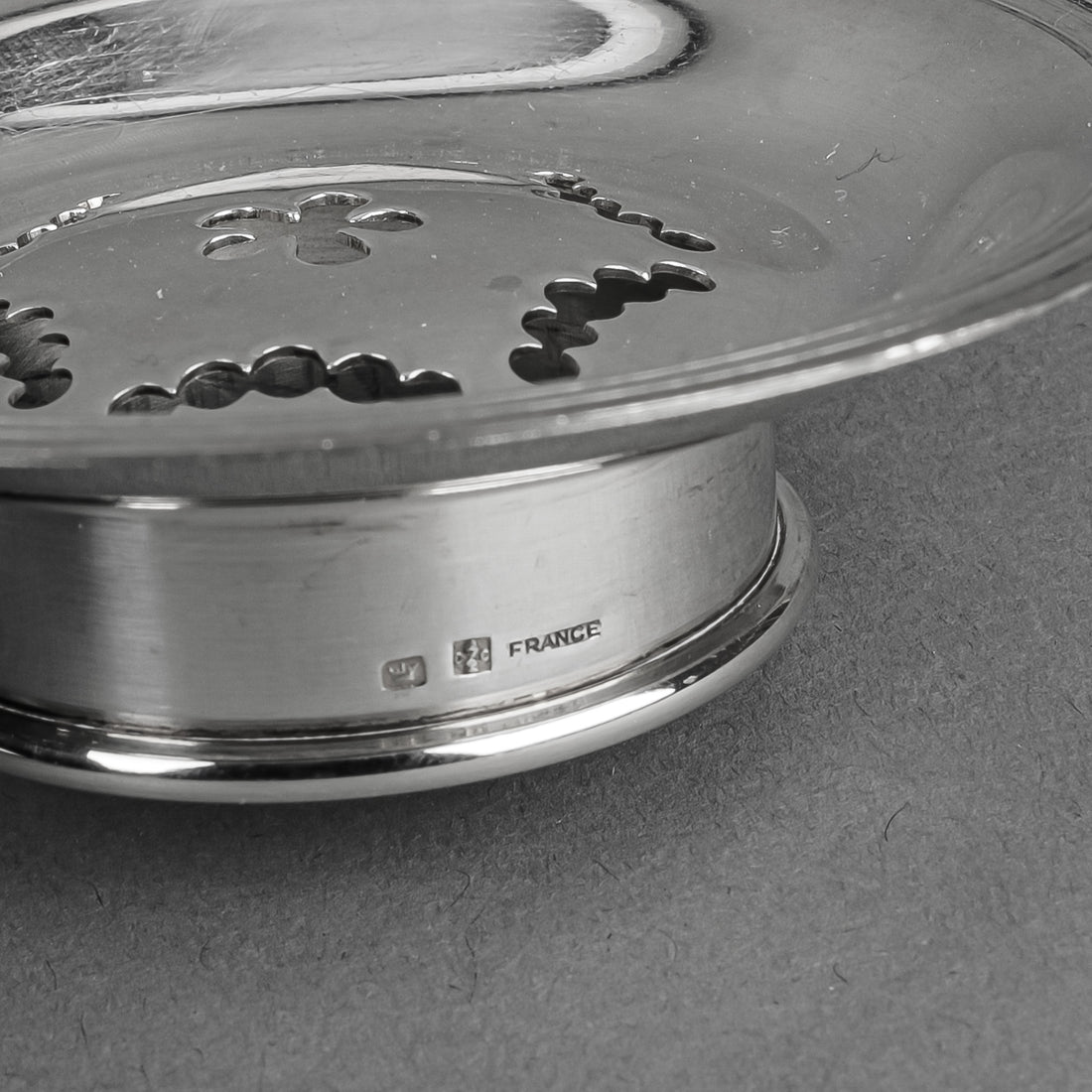 CHRISTOFLE Gallia Silver Plate Butter Press/Curler